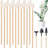 12 Pcs Electroculture Copper Gardening Antenna Long Copper Garden Stake Electroculture Plant Stake Garden Tool Coil Electronic Planting for Growin...