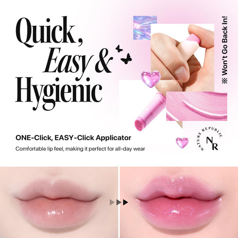 Nature Republic HONEY MELTING LIP 13-14 GLITTER (AURORA GLITTER)...