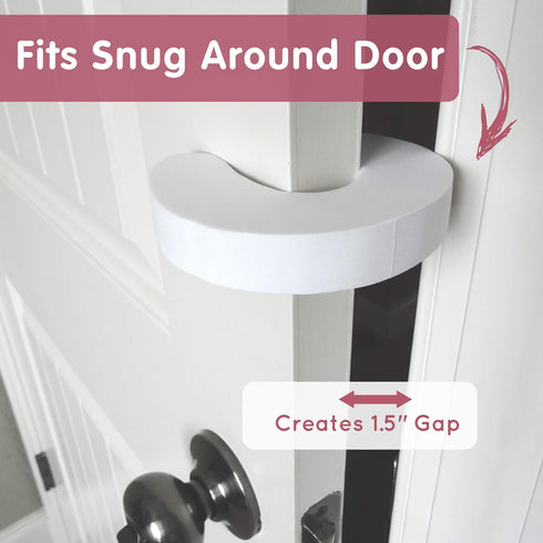 Wittle Finger Pinch Guard - Baby Proof Door Stopper with Soft & Durable Foam - Keeps Doors from Slamming, Prevents Finger Pinch Injuries, and Chil...