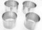 Plating Forms Stainless Steel Ring Mold Sets (4 Count) (3.5" x 2" & 2.75" x 2")...