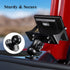 BRCOVAN 1.5'' Ball Mount Base with Aluminum Alloy AMPS Hole Round Plate & 1.5'' TPU Ball Adapter Compatible with RAM Mounts C Size 1.5 Inch Ball D...