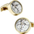 Watch Movement Cufflinks for Men with Gift Box....