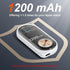 Facbiny Portable Wireless Watch Charger, 1200mAh Keychain Wireless Power Bank with Type A-C Cable, Travel for Apple Watch Series 9/8/7/6/5/4/3/2/S...