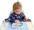 Baby Bibs for Eating | Long Sleeve Bib can be Clipped to the Table | Long Sleeve Bibs for Babies | Coverall Bib...