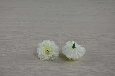 Marigold Flower Heads Bulk 50Pcs, Silk Marigold Artificial Flowers for Diwali Home Decor DIY Wreath Garland Craft Baby Shower Wedding Party Decora...