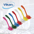 Vikan, Yellow Brush,Dish,Scraping Edge,Med,11",PP/PBT, 4237...