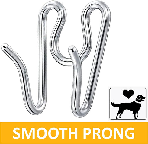 (5 Pack) Stainless Steel Prong Collar Links Designed for H. Sprenger 4.0mm CollarExtra Links, Silver...