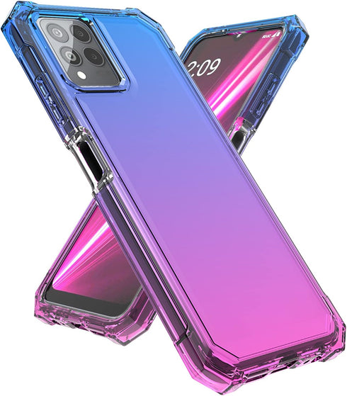 Ailiber for Revvl 6 5G Pro Phone Case, TMobile Revvl 6X Pro 5G Case with Screen Protector, Dual Layer Protection, Shock-Absorbing Corners TPU Bump...