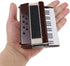 Dselvgvu Miniature Accordion with Case Mini Musical Instrument Replica Collectible Miniature Dollhouse Model Home Decoration (Red, 4.06"x3.53"x1.5...