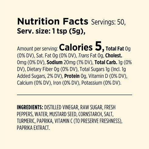 Miller's Banana Pepper Mild Hot Sauce, Sweet Spicy Banana Pepper Sauce - Best Use for Chicken Wing, Burgers, Sandwich with Low Sodium Content 9.5 ...