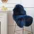 Ashler faux fur rug, Fluffy Shaggy Area Rug Ultra Soft 2 x 3 Feet Sheepskin Fur Rug, Navy Blue Fuzzy Rug Machine Washable Shag Rug, Nursery Decor ...