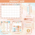 Groovy Calendar Bulletin Board Set Decorations Retro Hippie Calendar Seasons Weather Chart CTP Bulletin Board Paper-Cuts Boho Hippie Wall Decals f...