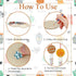 9 Pack Wind Chime Kit for Kids Make You Own Ball Wind Chimes DIY Paint Wooden Art and Craft for Girls Boys Ball Craft for Art Activities Brthday P...