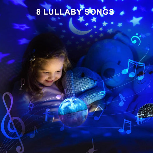 Night Light for Kids Star Night Light?18-Colour 360° Rotating Projector ?Romantic Gifts for Men Women Children......