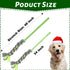 Christmas Dog Tug Toys Dog Rope Toys Pets Puppy Aggressive Chewers Toys Xmas Pet Gifts, Easy to GRAP Large Dog Chew Toy Ideal for Training for Pup...