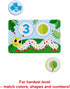 Mattel Games Patty-Pillar Fisher-Price Kids Pre-School Game, Colors, Shapes & Matching with Cards, Tokens & Caterpillar Spinner, 2 to 6 Players, G...