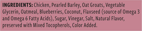 Blue Buffalo Benebars Natural Dog Treats, Skin and Coat Support, Chicken and Coconut, 9oz Bag...