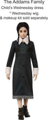 Rubies Girl's Addams Family Animated Movie Wednesday Costume, Small...