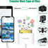 DenicMic SD CF Card Reader Compatible with iPhone 14 13 12 11 X XS/iPad with Lighting Ports SD CF TF Memory Card Reader Adapter Digital Trail Game...