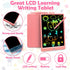 13 Inch LCD Writing Tablet Toys for 3 4 5 6 7 8 Year Old Boys Girls Gifts, Colorful Drawing Board Writing Doodle Pad, Portable Scribbler Boards Ed...