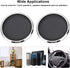 Wendry Speaker Covers, Metal & ABS Material Speaker Cover, 1 Inch Decoration Protective Grills Cover, Speaker Decoration Protective (2PCS)...