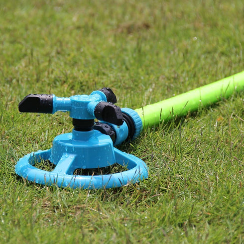 Lawn Sprinkler Automatic Garden Water Sprinklers Lawn Irrigation System Large Area Coverage Rotation 360 Degree...