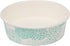 Glad Pets Disposable Small Dog Bowls, Teal Pattern, 1.75 Cup Feeding Size, 25 Count - Leakproof and Dishwasher Safe...