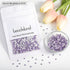 Beadsland 1440pcs Flat Back Crystal Rhinestones Round Gems for Nail Art and Craft Glue Fix, Violet,SS16,3.8-4.0mm...