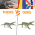 9 Inch Alligator Toy Figure Large Realistic Crocodile Action Figures Alligator Party Favors Crocodiles Cake Toppers for Kids Toddler...