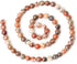 60PCS 6mm Natural Light Brecciated Jasper Round Loose Beads for Jewelry Making DIY Bracelet Necklace Materials 1 Strand 15"...