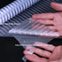 Mangobox Privacy Window Film Frosted Fluted Window Film Static Cling Window Sticker Reeded Glass Tinting for Bathroom Door Covering UV Block Etche...