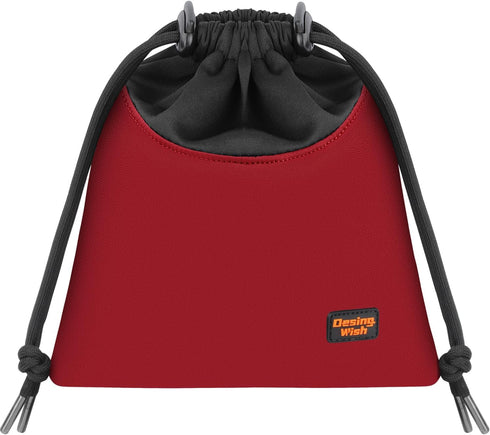 Desing Wish Lightweight Headphone Storage Bag, Portable Headset Carrying Pouch Headphone Case Bag Soft Travel Pouch for Over-Ear Headphones/Gaming...