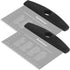 Ourokhome Dough Pastry Bench Cutter Scraper, Stainless Steel Pizza Cutter for Kitchen Baking, Dishwasher Safe, Anti-Wear Laser-Engraved Measuring ...