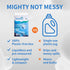 Travel Laundry Detergent Sheets (60 Loads, 30 Sheets) Fresh Linen Scent, Eco Earth Friendly Clean Breeze, Non Toxic People Safe, Washing Travel Su...