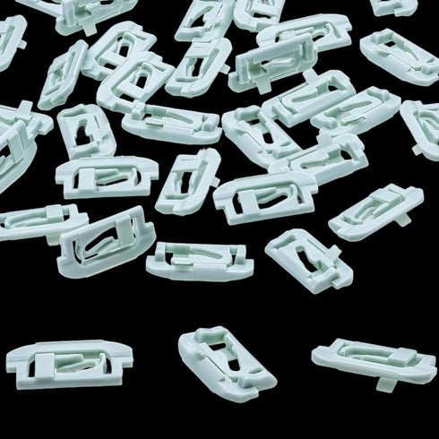 Rexka 30pcs Windshield Rear Glass Trim Clips for GM 1654047 Monte Carlo, El Camino, & Malibu 1978-1988 G-Body Rear Window Molding Clips...