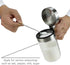 Glass Condiment Jars with Stainless Steel Lids and Spoons for Serving & Storing Sugar Spice Salt Seasoning in Home Kitchen Coffee Bar Restaurant, ...