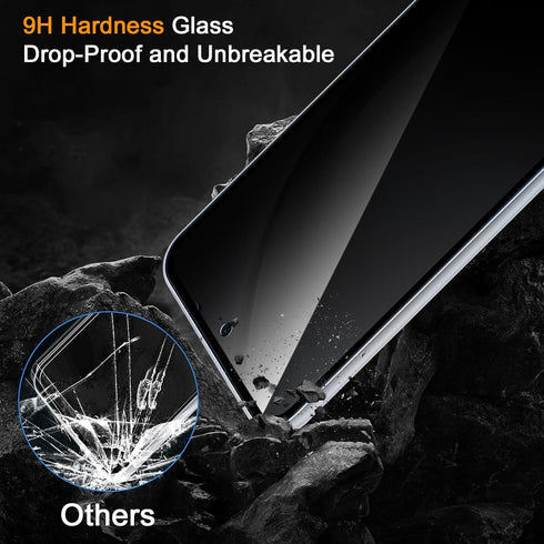 YMO 2 Pack for OnePlus Nord N200 5G Privacy Screen Protector,9H Hardness Tempered Glass Anti-Spy Screen Protective Film for OnePlus Nord N200 5G,E...