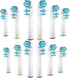 Dual-Clean Replacement Brush Heads Compatible with Oral-B Vitality Series, Fits for Pro 1000, Smart 1500, Genius X, Double Clean Toothbrush Heads ...