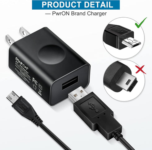 PwrON 5V Ac Dc Adapter Charger Compatible with Altec Lansing IMW257 IMW448 iMW457 IMW458 iMW477 IMW478 iMW575 IMW577 IMW578 IMW678 IMW789 Bluetoot...