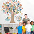 Classroom Tree Bulletin Board Decorations Boho Heart Tree Paper Cutouts You Belong Here Tree Accents Welcome Bulletin Board Decor for School Nurse...