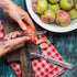 Aniso Kitchen vegetable peeler Stainless steel rotary peeler for vegetable and carrot fruit?with ergonomic safety and control handle-Dishwasher Sa...