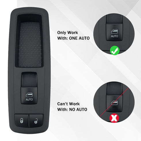 Power Window Switch Door Lock Switch Front Passenger Side Compatible with Dodge Grand Caravan Chrysler Town & Country Jeep Liberty Nitro Ram1500 J...