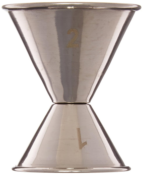 American Metalcraft J205 Jiggers, 2.5" Length x 2.5" Width, Silver...