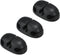 MECCANIXITY 3pcs Cable Clips Cord Organizer for Desk, 3 Slots Silicone Adhesive Cord Holders Organizer Cable Management for USB Charging Cable, Bl...