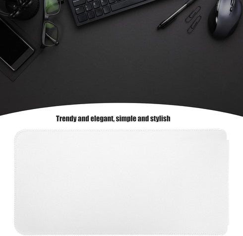 Keyboard Case, Thin Portable Faux Leather Dustproof Waterproof Shockproof Keyboard Carrying Bag Storage Case Inner Cover, for Logitech K380(White+...