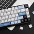 MOLGRIA Keycaps Hello World 134 Set for Mechanical Keyboard, Custom PBT Cherry Profile Key Caps with Keycap Puller for Gateron Kailh Cherry MX Swi...