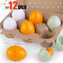 12PCS Wooden Toy Food Egg Kitchen Toys toddler Play Food Cooking DIY Kitchen Pretend Play Food Set, Early Development Easter Eggs for 2 years old...