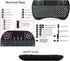 Dreamlink 3 Colour Backlit 2.4GHz Mini Wireless Keyboard and Mouse Wireless Touchpad Rechargeable Combos for PC Pad Android TV Box and More...