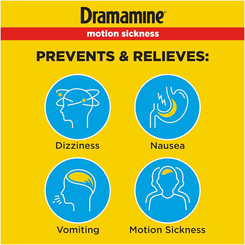 Dramamine Original, Motion Sickness Relief, 36 Count...