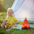 Boao 6 Set Fake Fire Fake Flame Camping Decoration 3D Cardboard Campfire Centerpiece Artificial Flames Campfire Party Decoration for Camp Bachelor...